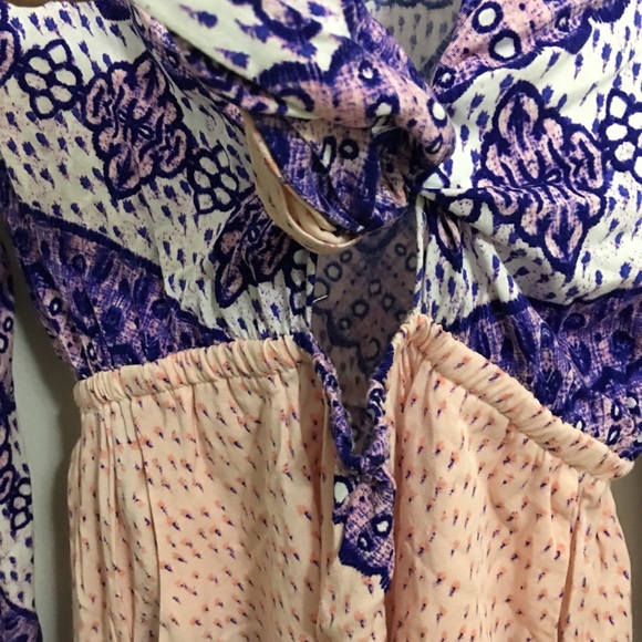 Some Days Lovin’ Pink and Purple Romper Playsuit - Picture 7 of 8